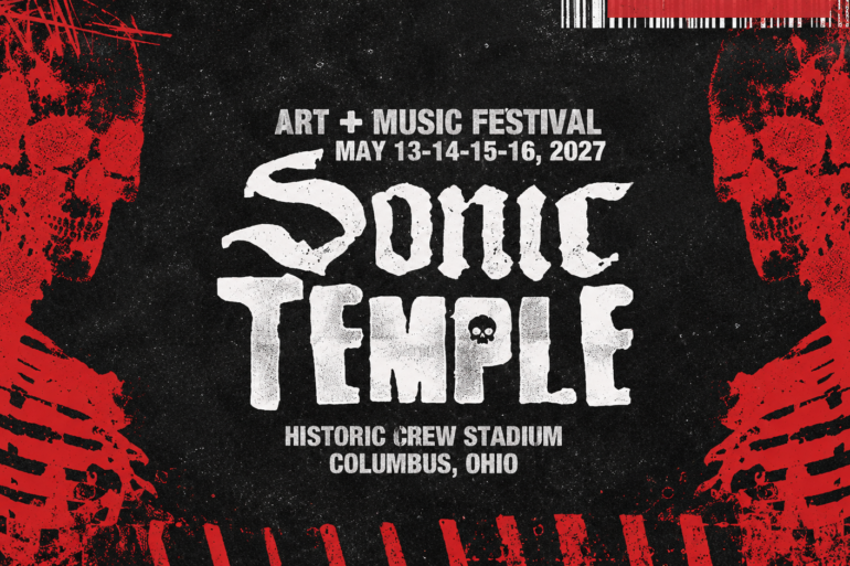 Sonic Temple 2027 reveals its full lineup: Iron Maiden, Blink-182, Korn and Faith No More, May 13-16 in Columbus, Ohio.